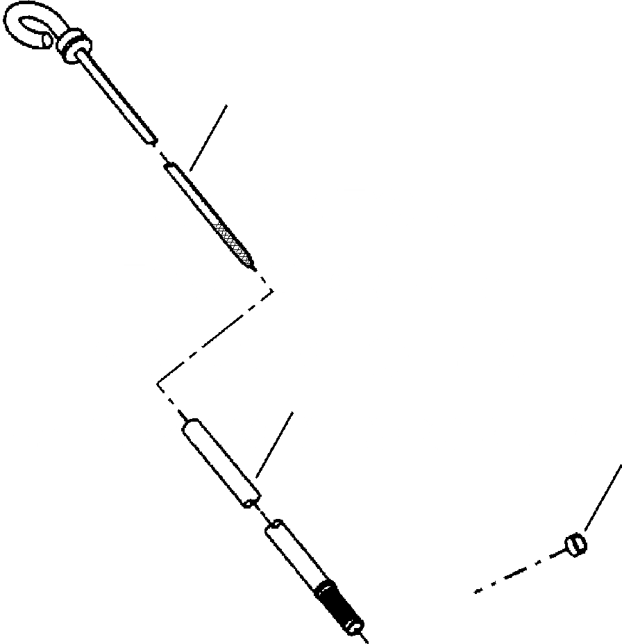 Схема запчастей Komatsu WA250PT-3MC - FIG. A-AA МАСЛ. ЩУП ДВИГАТЕЛЬ