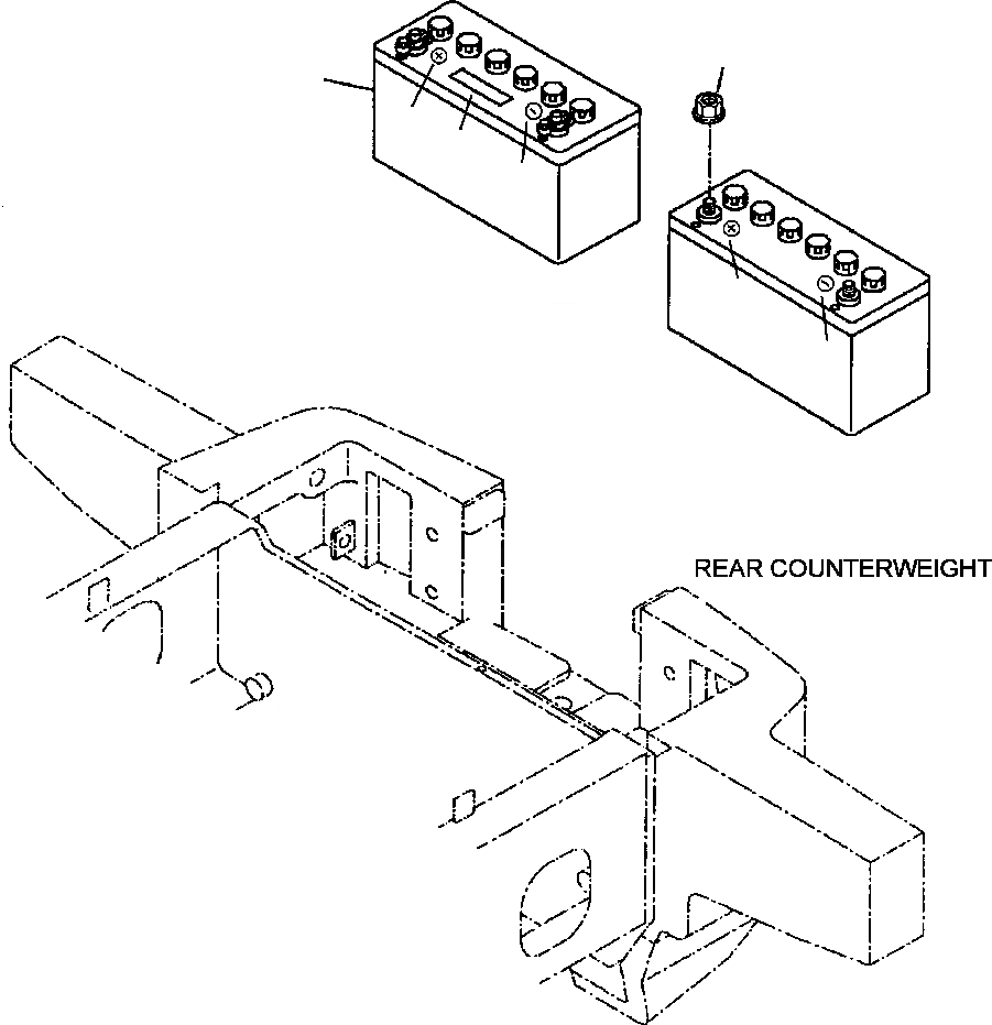 Схема запчастей Komatsu WA250PT-3MC - FIG. E-A АККУМУЛЯТОР ЭЛЕКТРИКА