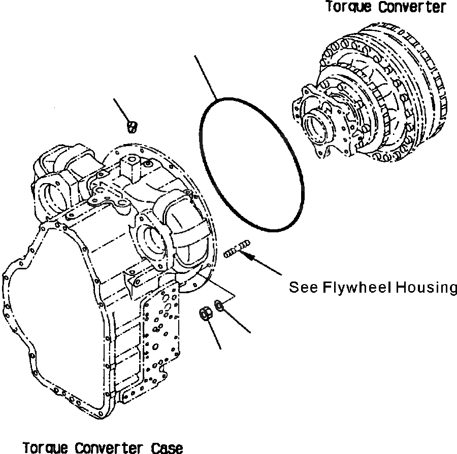 Схема запчастей Komatsu WA250PT-3MC - FIG. F-A ТРАНСМИССИЯ - ЭЛЕМЕНТЫ КРЕПЛЕНИЯ СИЛОВАЯ ПЕРЕДАЧА И КОНЕЧНАЯ ПЕРЕДАЧА