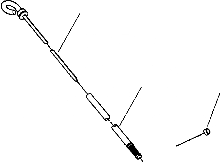 Схема запчастей Komatsu WA250PT-3L - МАСЛ. ЩУП ДВИГАТЕЛЬ