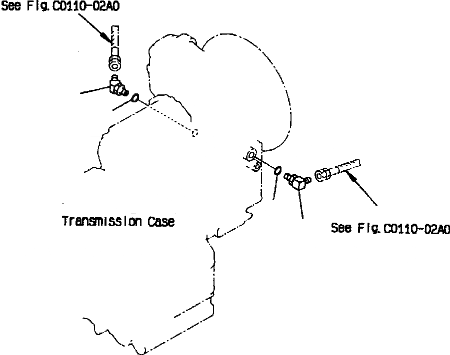 Схема запчастей Komatsu WA250PT-3L - FIG NO. F-A ТРАНСМИССИЯ (ГИДРОЛИНИЯ ТРАНСМИССИИ) СИЛОВАЯ ПЕРЕДАЧА И КОНЕЧНАЯ ПЕРЕДАЧА