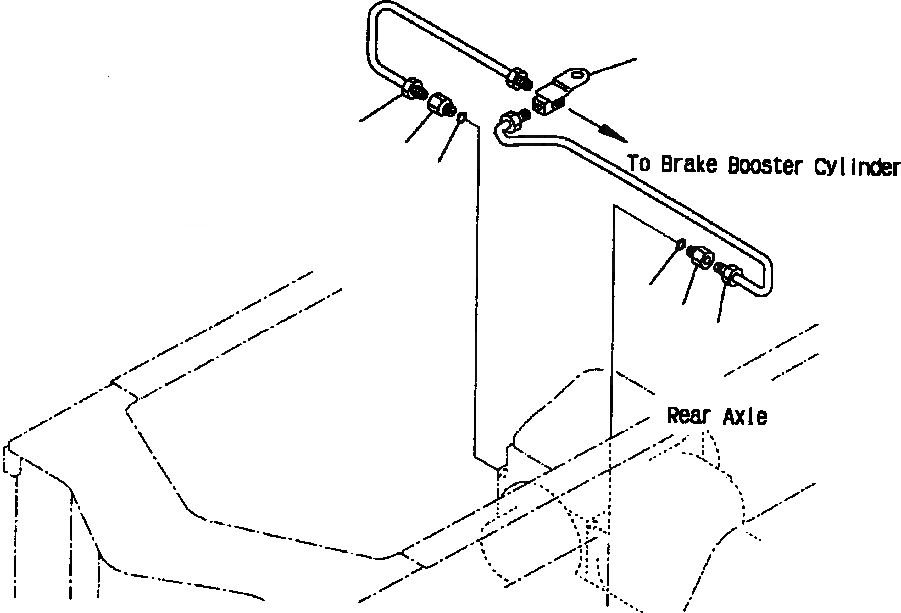 Схема запчастей Komatsu WA250PT-3L - FIG NO. K7-A ТОРМОЗНАЯ ГИДРОЛИНИЯ (ЗАДН. ТОРМОЗН. ГИДРОЛИНИЯ) КАБИНА ОПЕРАТОРА И СИСТЕМА УПРАВЛЕНИЯ
