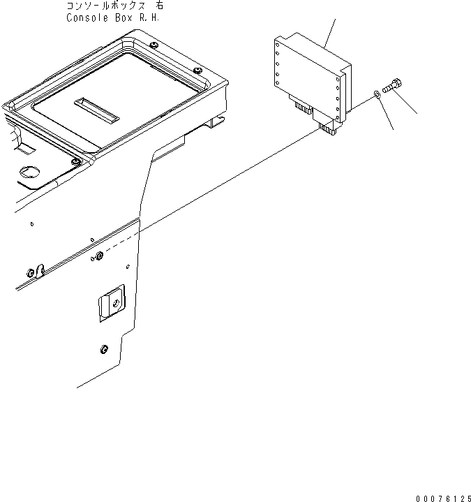 Схема запчастей Komatsu WA250PT-5L - ПОЛ (HST КОНТРОЛЛЕР) КАБИНА ОПЕРАТОРА И СИСТЕМА УПРАВЛЕНИЯ