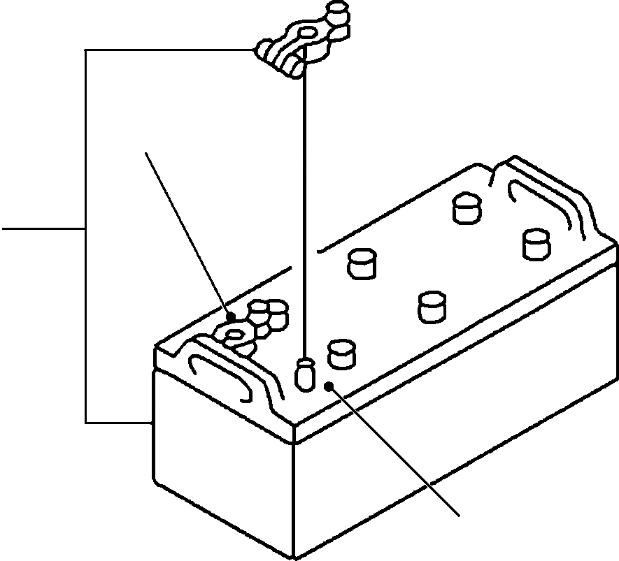 Схема запчастей Komatsu WA320-5L - E-A АККУМУЛЯТОР ЭЛЕКТРИКА