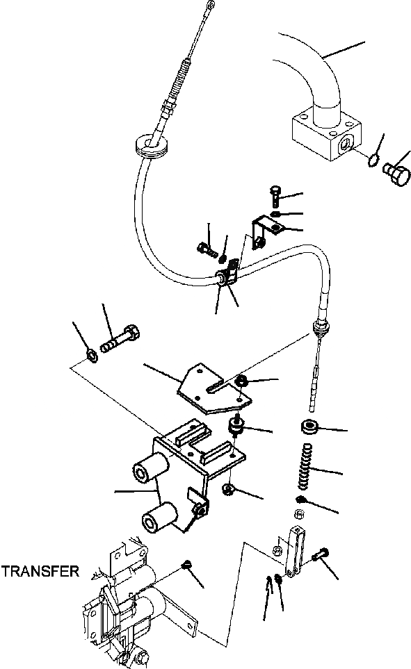 Схема запчастей Komatsu WA320-5L - F-A СТОЯНОЧНЫЙ ТОРМОЗ УПРАВЛ-Е СИЛОВАЯ ПЕРЕДАЧА И КОНЕЧНАЯ ПЕРЕДАЧА