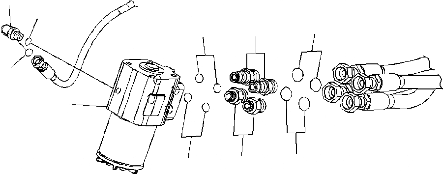 Схема запчастей Komatsu WA320-5L - H-A РУЛЕВ. УПРАВЛЕНИЕ ЗАПРАШИВАЮЩ. КЛАПАН ГИДРАВЛИКА