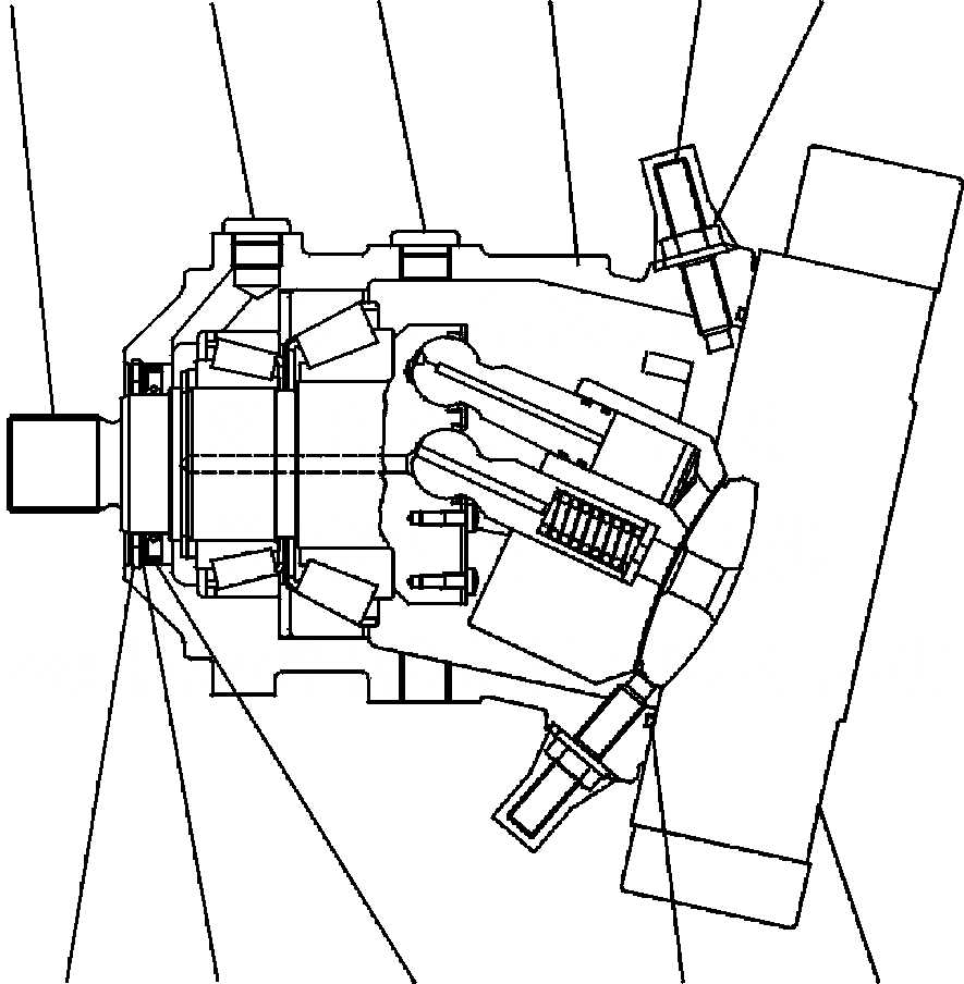 Схема запчастей Komatsu WA320-5L - H-A HST МОТОР НИЗ. SPEED ГИДРАВЛИКА