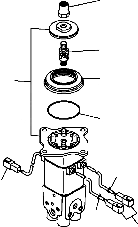 Схема запчастей Komatsu WA320-5L - H7-A КЛАПАН PPCДЛЯ MULTI-FUNCTION РЫЧАГ ГИДРАВЛИКА