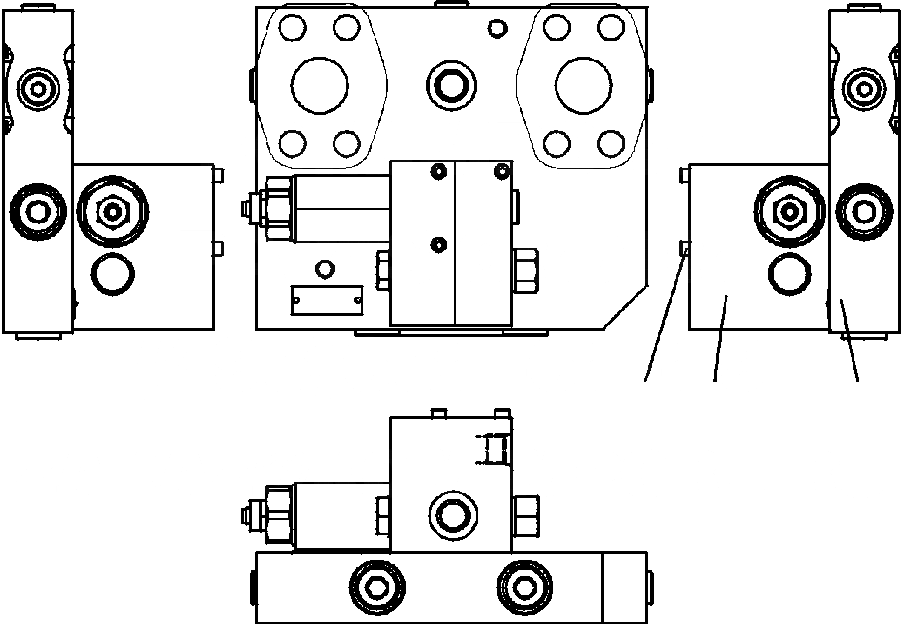 Схема запчастей Komatsu WA320-5L - H8-A ВСПОМОГ. КЛАПАН РУЛЕВОГО УПРАВЛЕНИЯ (/) ГИДРАВЛИКА