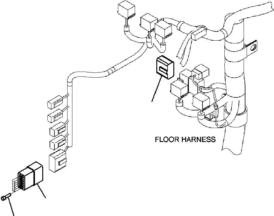 Схема запчастей Komatsu WA320-5L - K-A ПОЛ ПРОВОДКА ЗАГЛУШКА OPERATORXD S ОБСТАНОВКА И СИСТЕМА УПРАВЛЕНИЯ