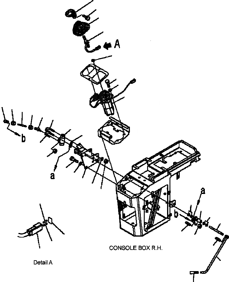 Схема запчастей Komatsu WA320-5L - K-A УПРАВЛЕНИЕ ПОГРУЗКОЙ КЛАПАН PPCAND РЫЧАГ (MULTI-FUNCTION РЫЧАГ И 2-Х СЕКЦИОНН. КЛАПАН) OPERATORXD S ОБСТАНОВКА И СИСТЕМА УПРАВЛЕНИЯ