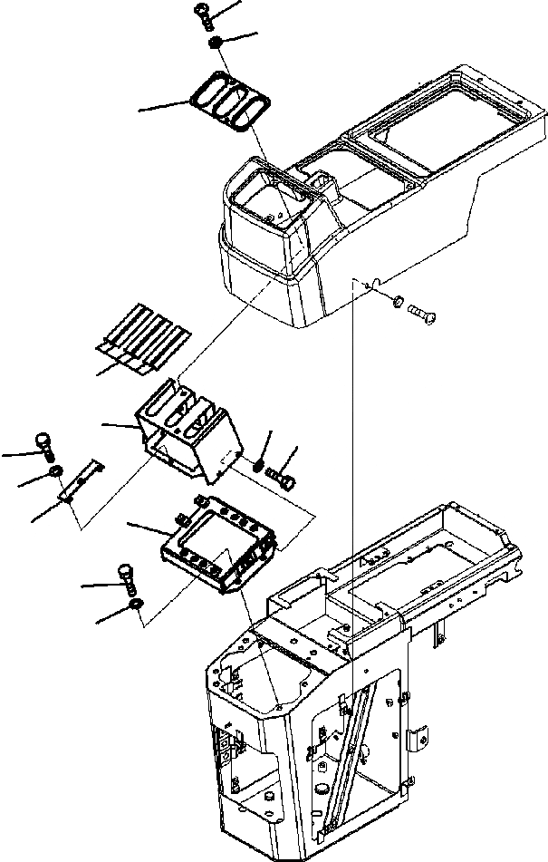 Схема запчастей Komatsu WA320-5L - K-9A ПОЛ КОНСОЛЬ КРЫШКАПРАВ. (-РЫЧАГ) OPERATORXD S ОБСТАНОВКА И СИСТЕМА УПРАВЛЕНИЯ