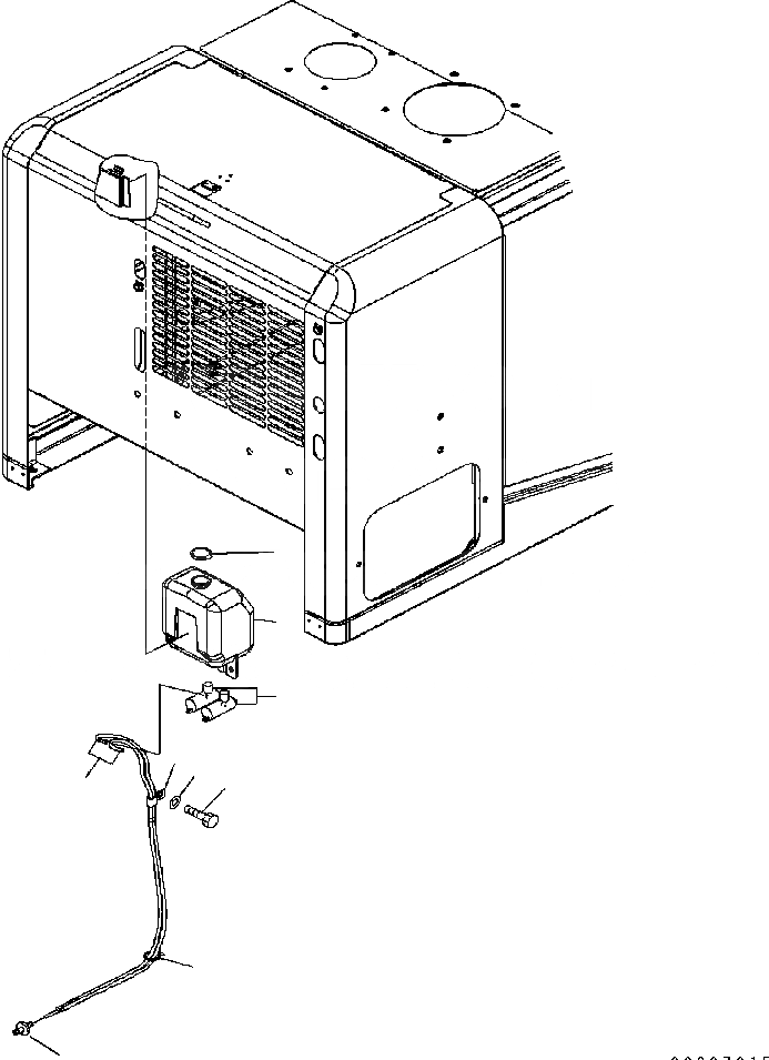 Схема запчастей Komatsu WA320-5L - K-A ОМЫВАТЕЛЬ СТЕКЛА OPERATORXD S ОБСТАНОВКА И СИСТЕМА УПРАВЛЕНИЯ