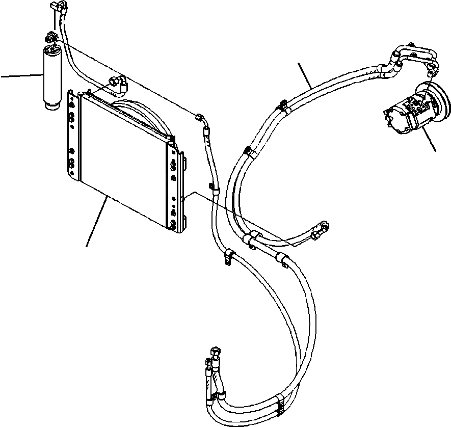 Схема запчастей Komatsu WA320-5L - K7-A БЛОК КОНДИЦ. ВОЗДУХА OPERATORXD S ОБСТАНОВКА И СИСТЕМА УПРАВЛЕНИЯ