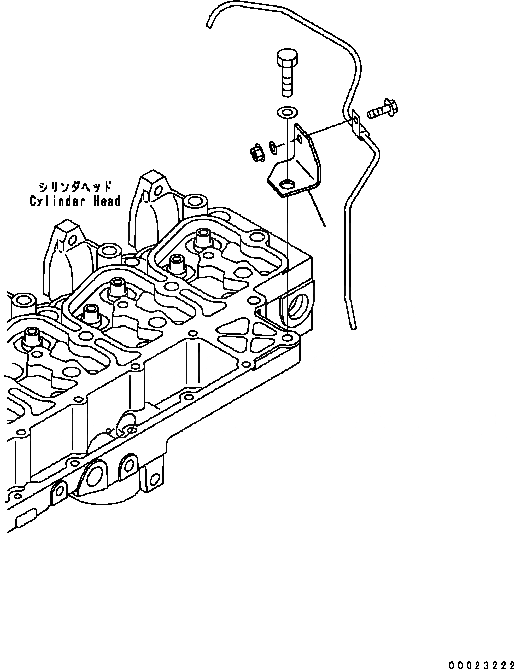 Схема запчастей Komatsu WA320-5 - ВОЗВРАТ ТОПЛИВА КОМПОНЕНТЫ КОМПОНЕНТЫ ДВИГАТЕЛЯ