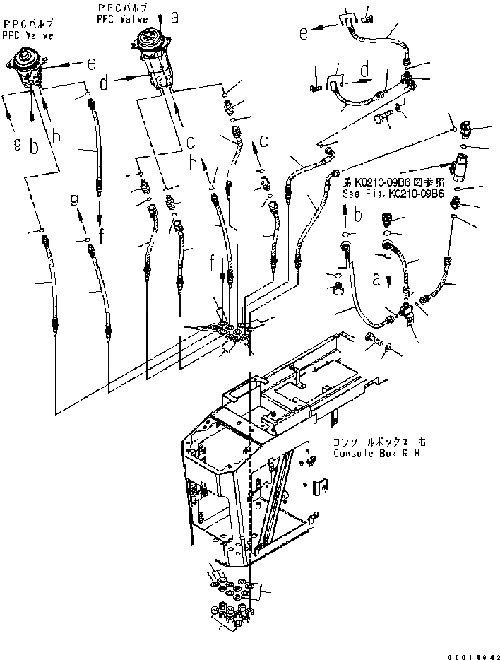 Схема запчастей Komatsu WA320-5 - ПОЛ (УПРАВЛЕНИЕ ПОГРУЗКОЙ) (/) (ШЛАНГИ) (ДЛЯ MONO+MONO РЫЧАГ) OPERATOR’S ОБСТАНОВКА И СИСТЕМА УПРАВЛЕНИЯ