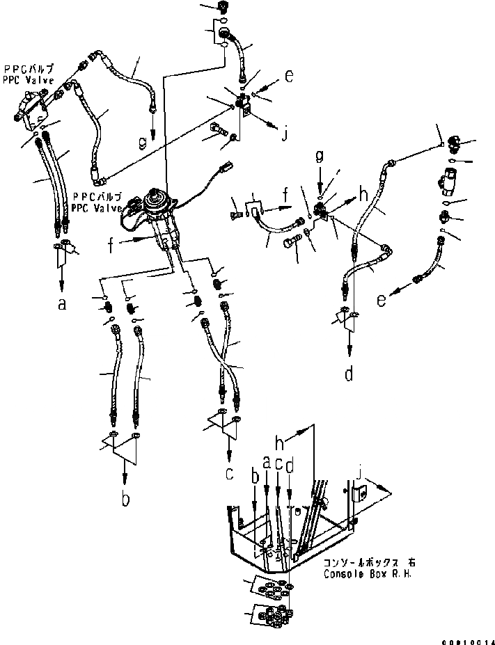 Схема запчастей Komatsu WA320-5 - ПОЛ (УПРАВЛЕНИЕ ПОГРУЗКОЙ) (/) (ШЛАНГИ) (ДЛЯ MONO + -НАВЕСН. ОБОРУД РЫЧАГ) (№B9-) OPERATOR’S ОБСТАНОВКА И СИСТЕМА УПРАВЛЕНИЯ