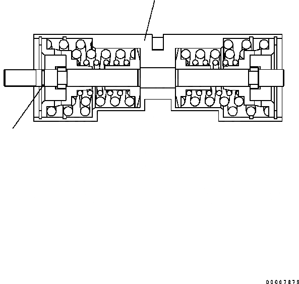 Схема запчастей Komatsu WA320-5 - НАСОС (/) ОСНОВН. КОМПОНЕНТЫ И РЕМКОМПЛЕКТЫ