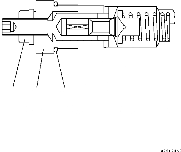 Схема запчастей Komatsu WA320-5 - НАСОС (/) ОСНОВН. КОМПОНЕНТЫ И РЕМКОМПЛЕКТЫ