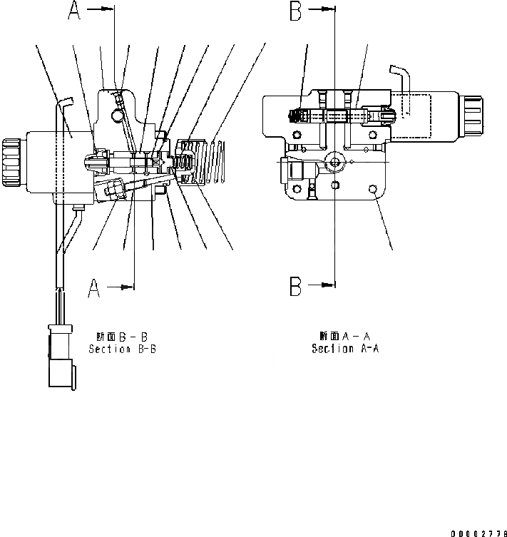 Схема запчастей Komatsu WA320-5 - МОТОР (/7) (№B9-) ОСНОВН. КОМПОНЕНТЫ И РЕМКОМПЛЕКТЫ