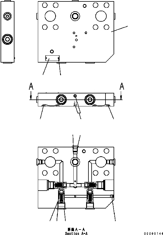 Схема запчастей Komatsu WA320-5 - КЛАПАН (/) ОСНОВН. КОМПОНЕНТЫ И РЕМКОМПЛЕКТЫ