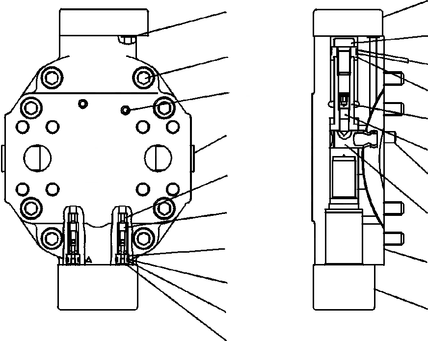 Схема запчастей Komatsu WA320-6 - F-A HST МОТОР УПРАВЛ-Е СИЛОВАЯ ПЕРЕДАЧА И КОНЕЧНАЯ ПЕРЕДАЧА