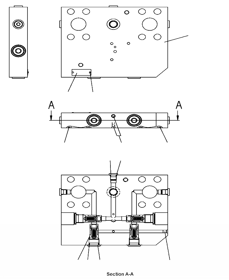 Схема запчастей Komatsu WA320-6 - H-A ЭКСТРЕНН. КЛАПАН РУЛЕВОГО УПРАВЛЕНИЯ COMPLETE ASSEMBLY (/) ГИДРАВЛИКА