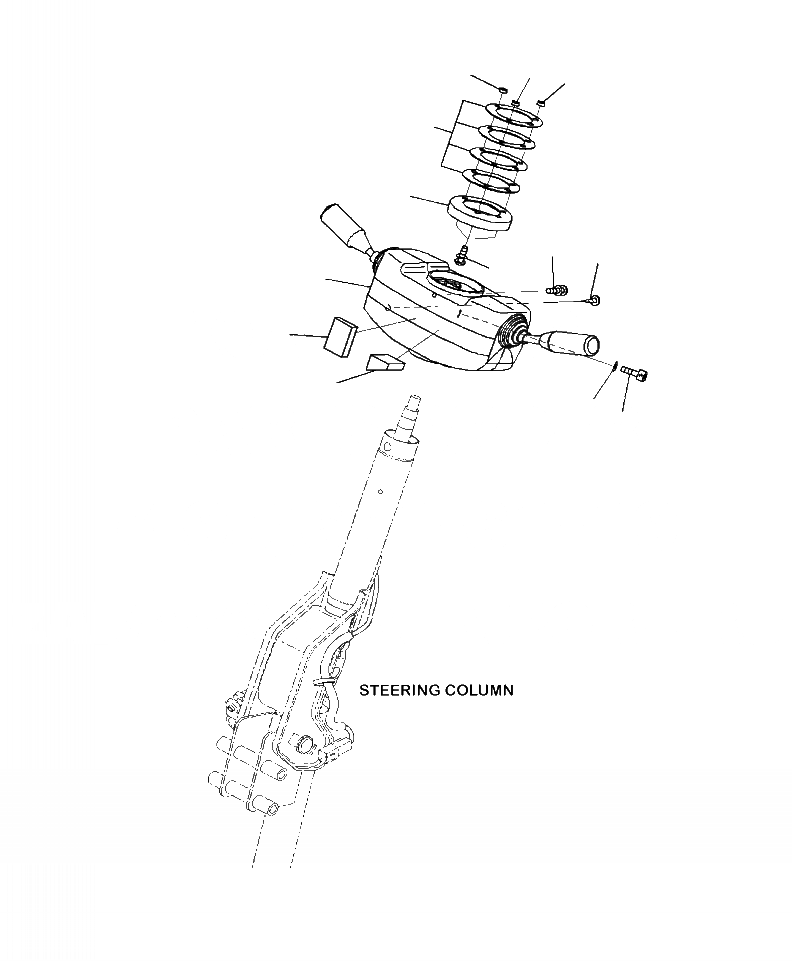 Схема запчастей Komatsu WA320-6 - K-8A OPERATORS ОБСТАНОВКА УПРАВЛ-Е ТРАНСМИССИЕЙ OPERATORXD S ОБСТАНОВКА И СИСТЕМА УПРАВЛЕНИЯ