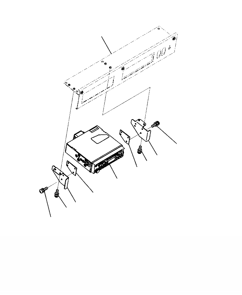 Схема запчастей Komatsu WA320-6 - K8-A РАДИО OPERATORXD S ОБСТАНОВКА И СИСТЕМА УПРАВЛЕНИЯ