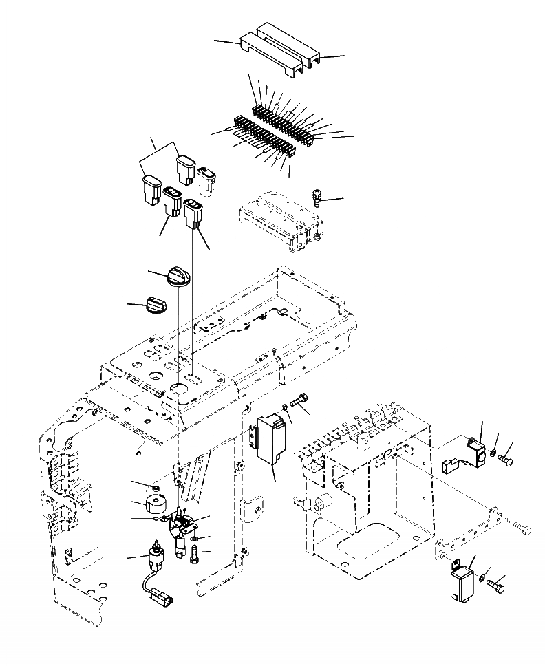 Схема запчастей Komatsu WA320-6 - K-A УПРАВЛЕНИЕ ПОГРУЗКОЙS ПРЕДОХРАНИТЕЛЬS, BUZZER И МИГАЮЩ. СИГНАЛ (MULTI-FUNCTION И НАВЕСН. ОБОРУД РЫЧАГ) OPERATORXD S ОБСТАНОВКА И СИСТЕМА УПРАВЛЕНИЯ