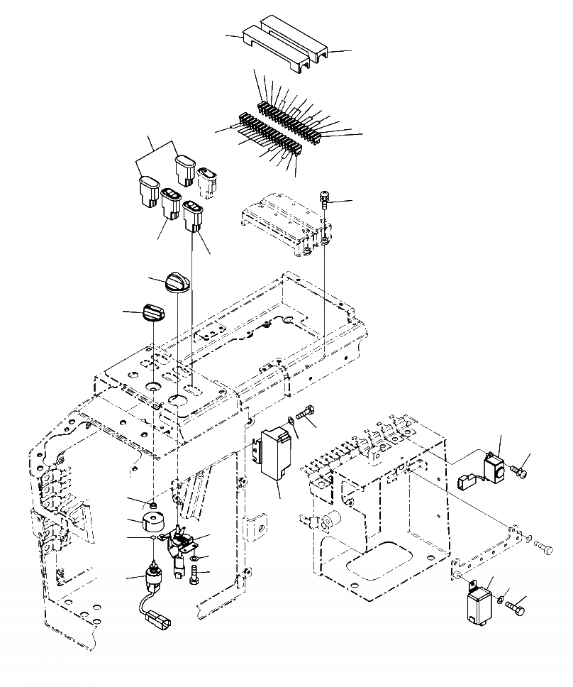 Схема запчастей Komatsu WA320-6 - K-A УПРАВЛЕНИЕ ПОГРУЗКОЙS ЭЛЕКТРИКА ( AND/OR РЫЧАГИ) OPERATORXD S ОБСТАНОВКА И СИСТЕМА УПРАВЛЕНИЯ