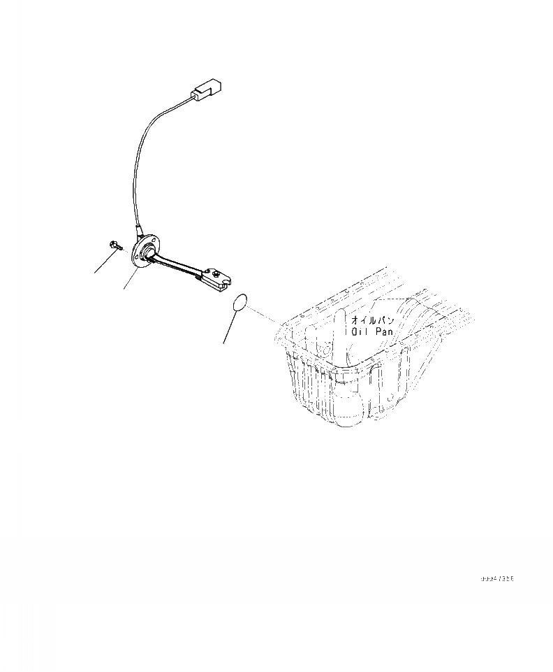 Схема запчастей Komatsu WA320-7 - ASD- ДАТЧИК УР-НЯ МАСЛА ДВИГАТЕЛЬ