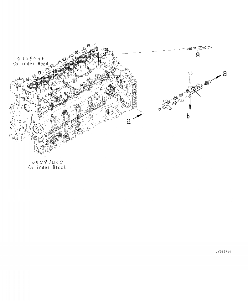 Схема запчастей Komatsu WA320-7 - A98- ПРЕДУПРЕЖДАЮЩ. МАРКИРОВКАS COMMON RAIL ДВИГАТЕЛЬ