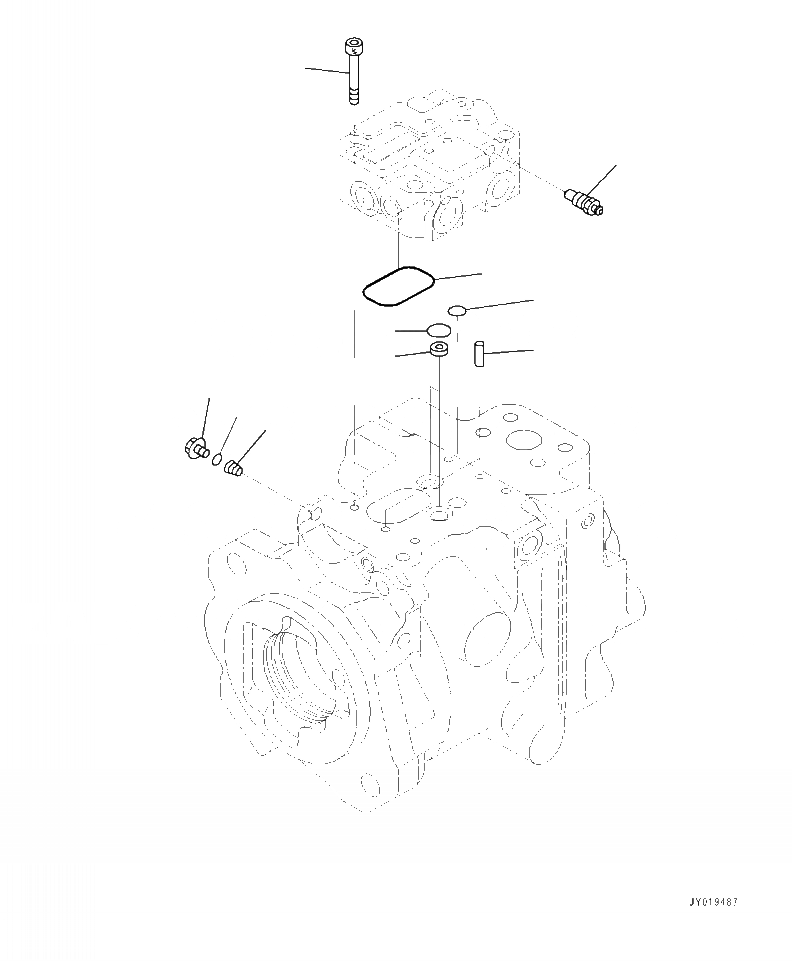 Схема запчастей Komatsu WA320-7 - H- ГИДР. НАСОС. ПОГРУЗ. И РУЛЕВ. УПРАВЛЕНИЕ (/) ГИДРАВЛИКА
