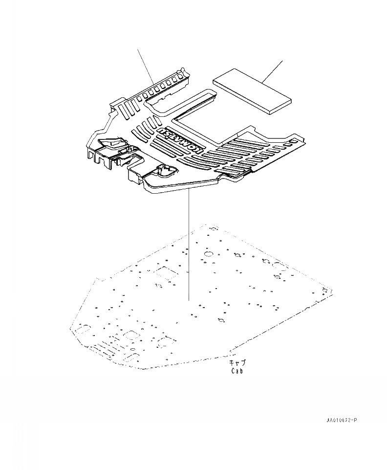 Схема запчастей Komatsu WA320-7 - K- ПОЛ МАТЕРИАЛ OPERATORXD S ОБСТАНОВКА И СИСТЕМА УПРАВЛЕНИЯ