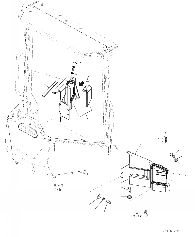 Схема запчастей Komatsu WA320-7 - K7- ОХЛАДИТЕЛЬ И ОБОГРЕВАТЕЛЬ. БЕЗ КОРПУС OPERATORXD S ОБСТАНОВКА И СИСТЕМА УПРАВЛЕНИЯ