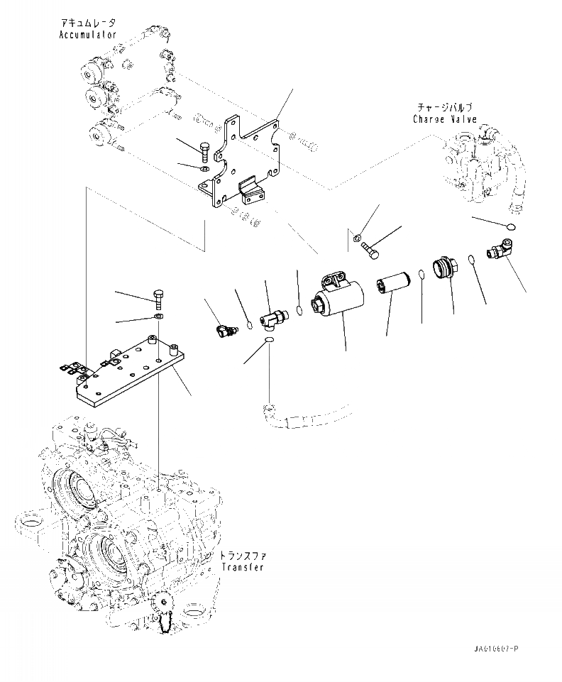 Схема запчастей Komatsu WA320-7 - K- УПРАВЛ-Е ТОРМОЗОМ ЗАГРУЗОЧН. КЛАПАН КРЕПЛЕНИЕ OPERATORXD S ОБСТАНОВКА И СИСТЕМА УПРАВЛЕНИЯ