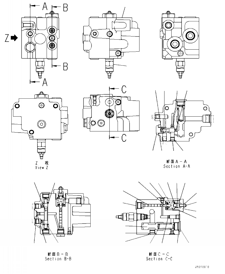 Схема запчастей Komatsu WA320-7 - K- УПРАВЛ-Е ТОРМОЗОМ ЗАГРУЗОЧН. КЛАПАН ASSEMBLY OPERATORXD S ОБСТАНОВКА И СИСТЕМА УПРАВЛЕНИЯ