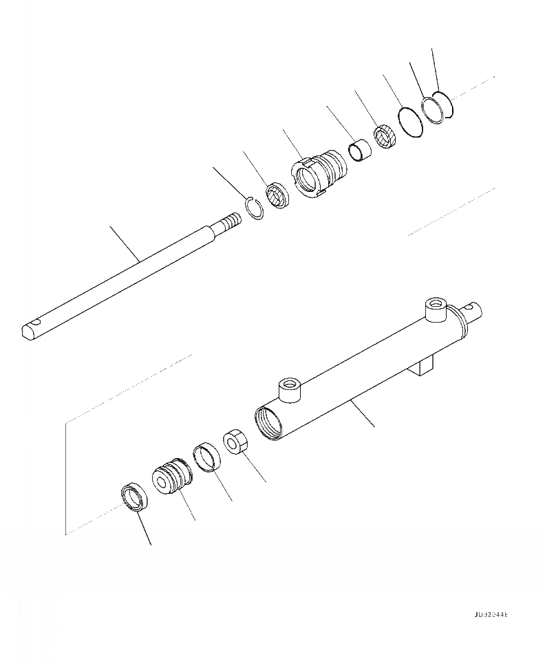 Схема запчастей Komatsu WA320-7 - T- MULTI-COUPLER БЛОКИР. ЦИЛИНДР РАБОЧЕЕ ОБОРУДОВАНИЕ