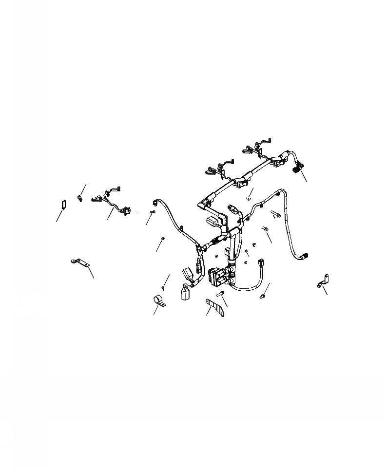 Схема запчастей Komatsu WA320-6 - A-AA УПРАВЛ-Е ДВИГАТЕЛЕМ MODULE ЭЛЕКТРОПРОВОДКА ДВИГАТЕЛЬ