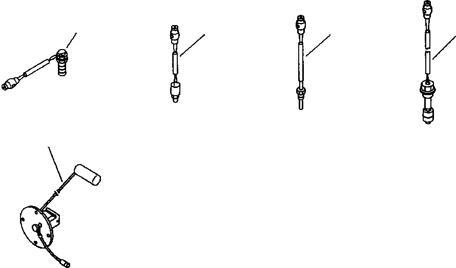 Схема запчастей Komatsu WA320-1LC - ДАТЧИКS КОМПОНЕНТЫ ДВИГАТЕЛЯ & ЭЛЕКТРИКА
