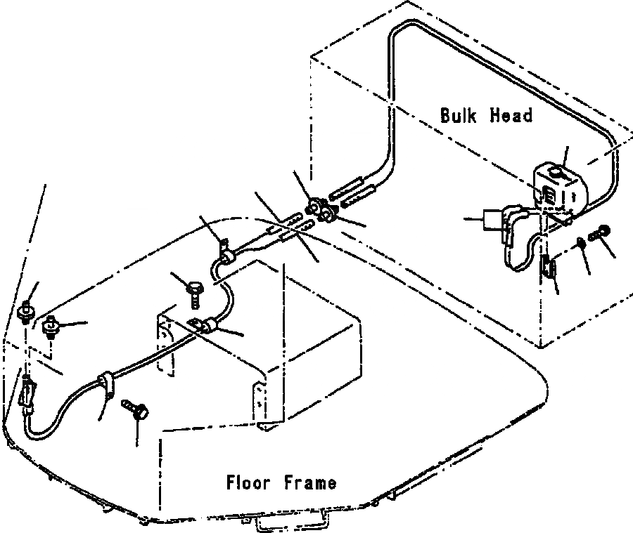 Схема запчастей Komatsu WA320-3L - FIG. K-A ОМЫВАТЕЛЬ СТЕКЛА БАК КАБИНА ОПЕРАТОРА И СИСТЕМА УПРАВЛЕНИЯ
