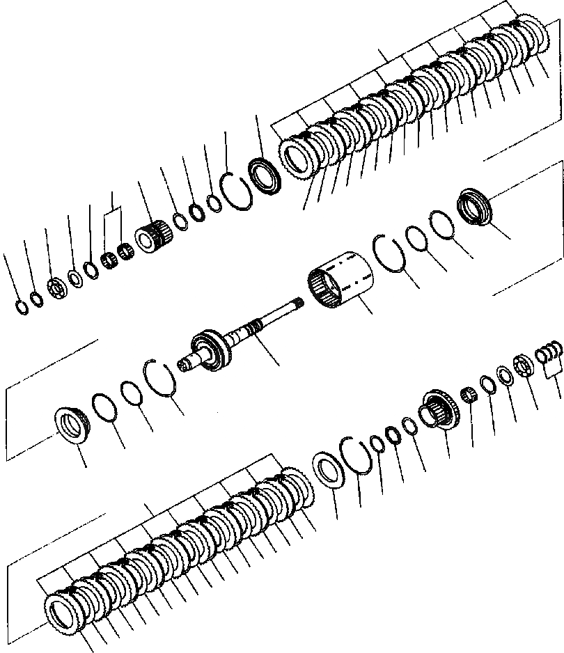 Схема запчастей Komatsu WA320-3MC - FIG NO. F-A ТРАНСМИССИЯ МУФТА ВПЕРЕД/РЕВЕРС СИЛОВАЯ ПЕРЕДАЧА И КОНЕЧНАЯ ПЕРЕДАЧА