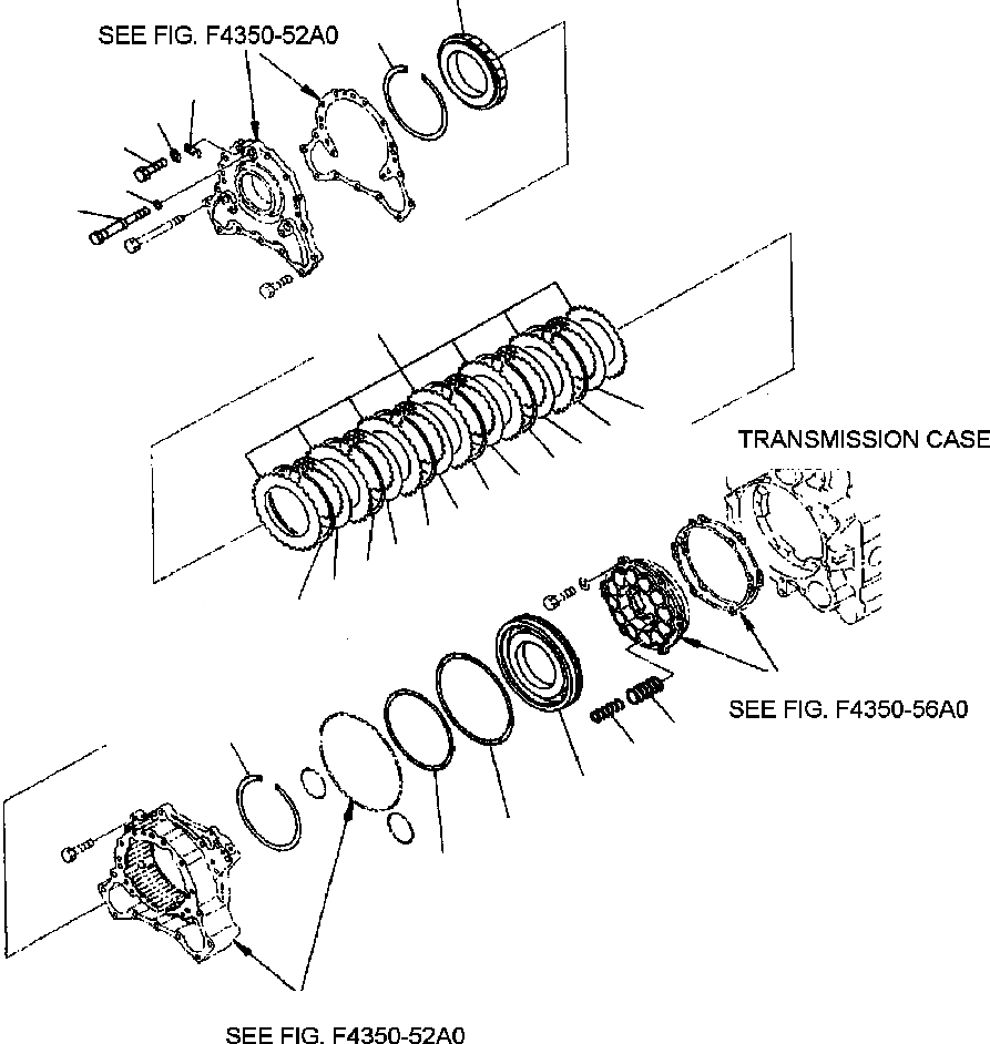 Схема запчастей Komatsu WA320-3MC - FIG NO. F-7A ТРАНСМИССИЯ СТОЯНОЧНЫЙ ТОРМОЗ СИЛОВАЯ ПЕРЕДАЧА И КОНЕЧНАЯ ПЕРЕДАЧА