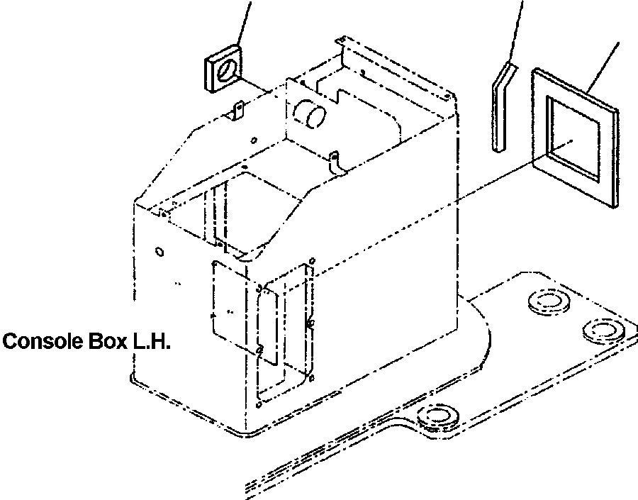 Схема запчастей Komatsu WA320-3MC - FIG NO. K7-A КОНДИЦ. ВОЗДУХА И ОБОГРЕВАТЕЛЬ. КОРПУС ЛЕВ. КОНСОЛЬН. БЛОК КАБИНА ОПЕРАТОРА И СИСТЕМА УПРАВЛЕНИЯ