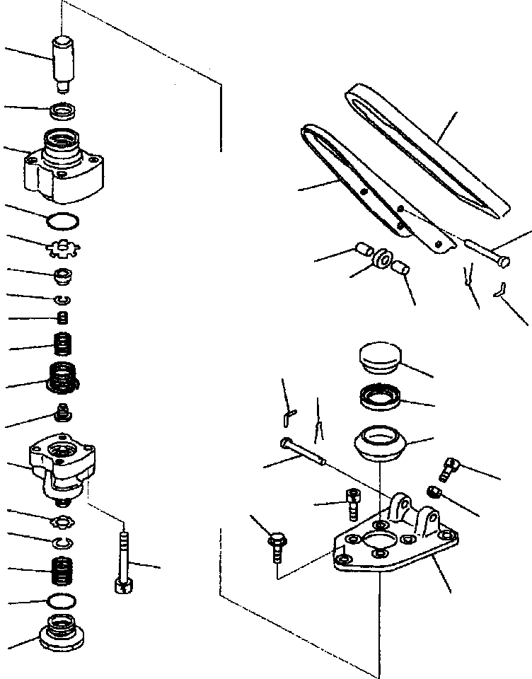 Схема запчастей Komatsu WA320-3MC - FIG NO. K-A УПРАВЛ-Е ТОРМОЗОМ ОДИНОЧН. ТОРМОЗН. КЛАПАН КАБИНА ОПЕРАТОРА И СИСТЕМА УПРАВЛЕНИЯ