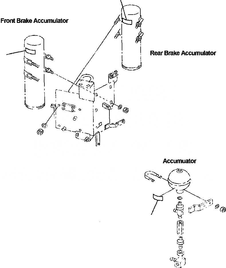 Схема запчастей Komatsu WA320-3MC - FIG NO. K-A УПРАВЛ-Е ТОРМОЗОМ АККУМУЛЯТОР ПРЕДУПРЕЖДАЮЩ. МАРКИРОВКА КАБИНА ОПЕРАТОРА И СИСТЕМА УПРАВЛЕНИЯ