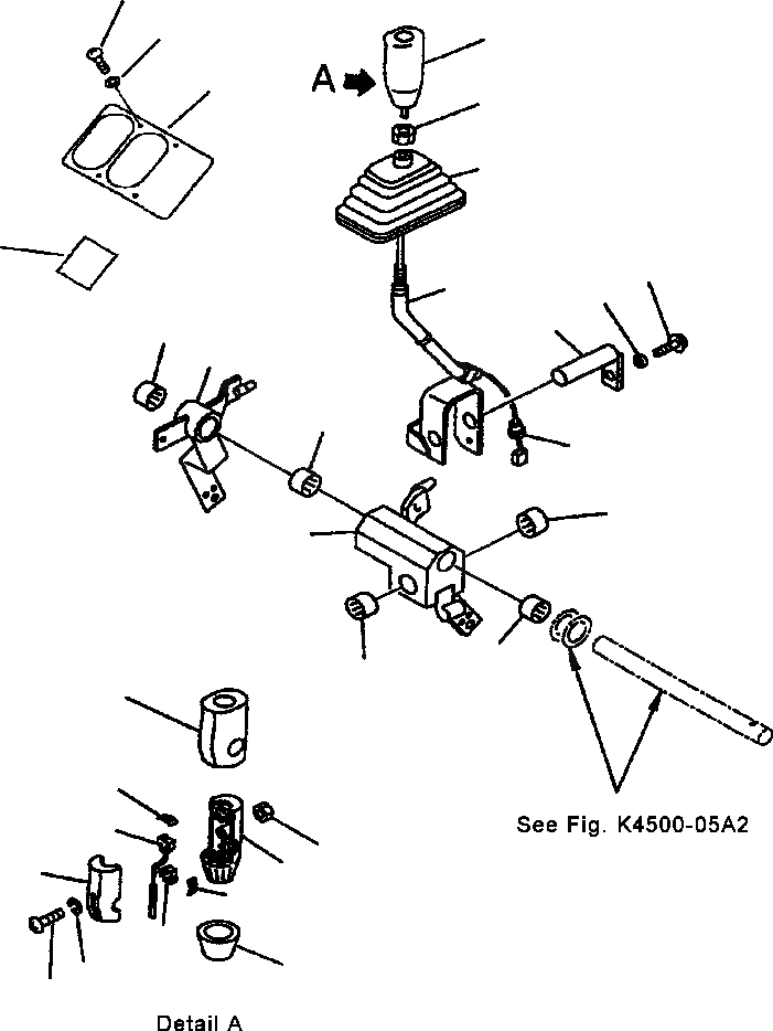 Схема запчастей Komatsu WA320-3MC - FIG NO. K-A УПРАВЛЕНИЕ ПОГРУЗКОЙ MONO-РЫЧАГ РЫЧАГ УПРАВЛ-Я, 2-Х СЕКЦИОНН. КЛАПАН КАБИНА ОПЕРАТОРА И СИСТЕМА УПРАВЛЕНИЯ