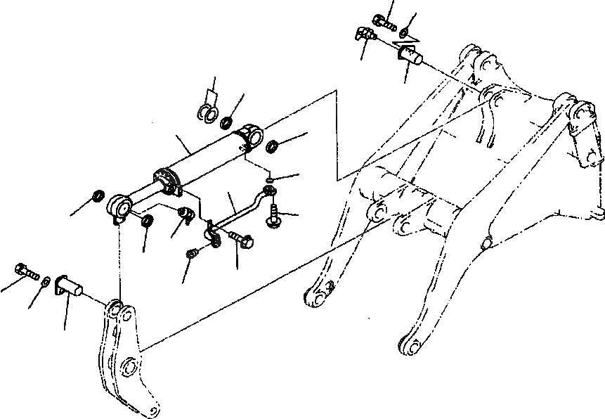 Схема запчастей Komatsu WA320-3MC - FIG NO. T-A ГИДРОЦИЛИНДР КОВША ТРУБЫ И ЭЛЕМЕНТЫ КРЕПЛЕНИЯ РАБОЧЕЕ ОБОРУДОВАНИЕ
