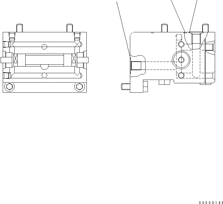 Схема запчастей Komatsu WA320PT-5L - HST НАСОС (/) ГИДРАВЛИКА